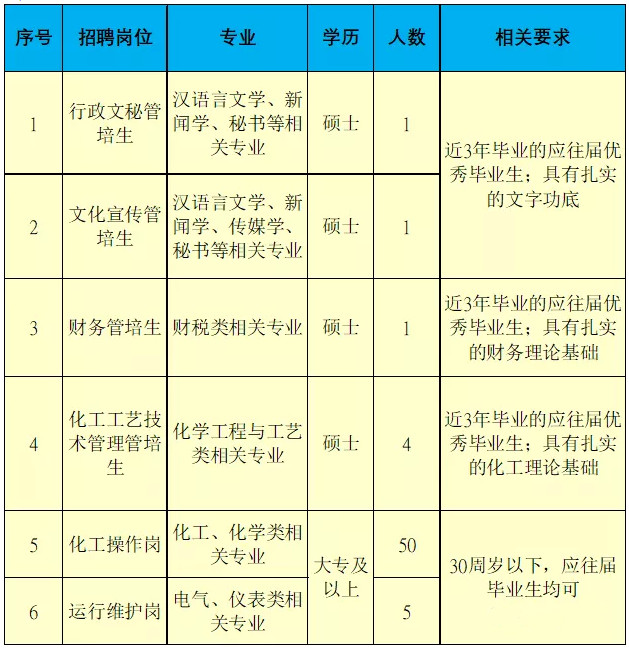 ���컯�ɷ������찲�������޹�˾2022����Ƹ����